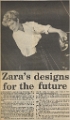 19830715 ZARA RANKIN DESIGNER Friend of CAL CN